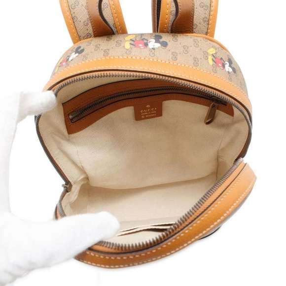 Gucci Mini GG Supreme Mickey Mouse Backpack Small - Picture 5 of 12